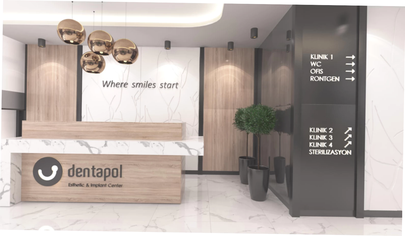 Ağız ve Diş Sağlığı Polikliniği Tasarımı Ağız ve Diş Sağlığı Polikliniği Tasarımı