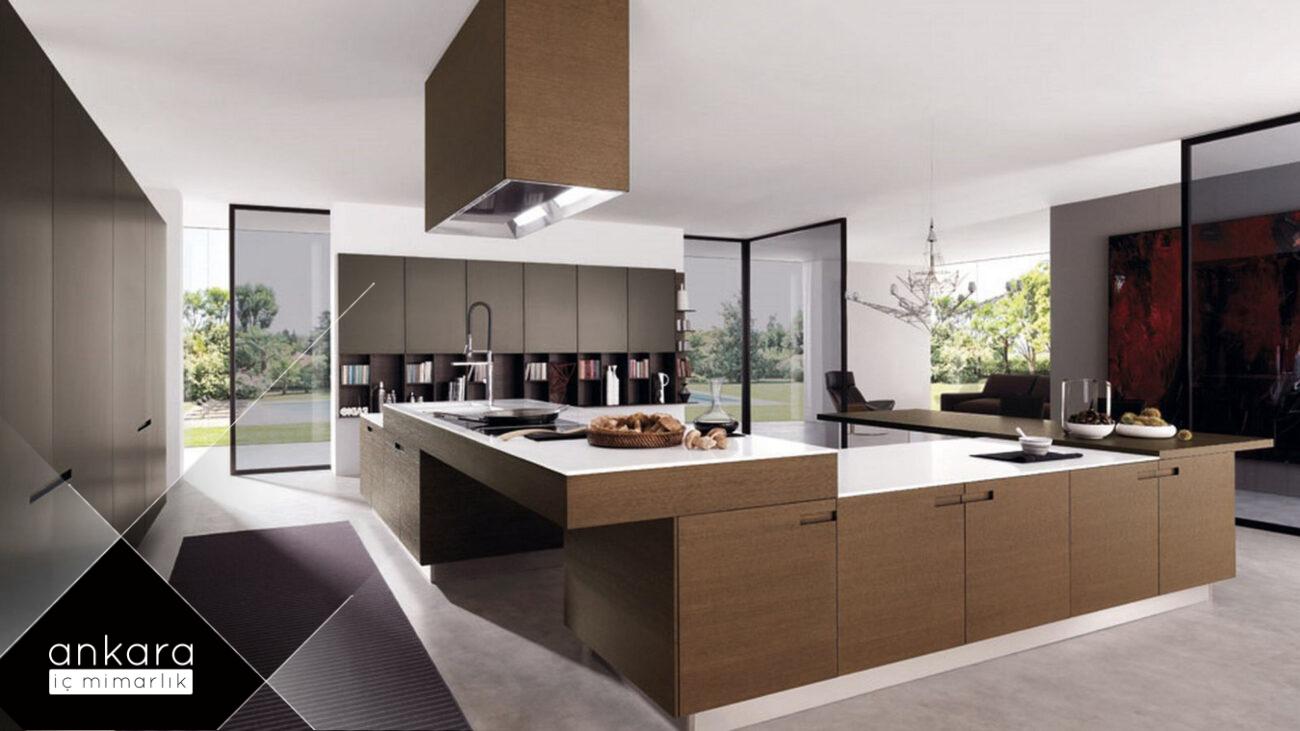 Villa mutfaklarında dolap seçimi