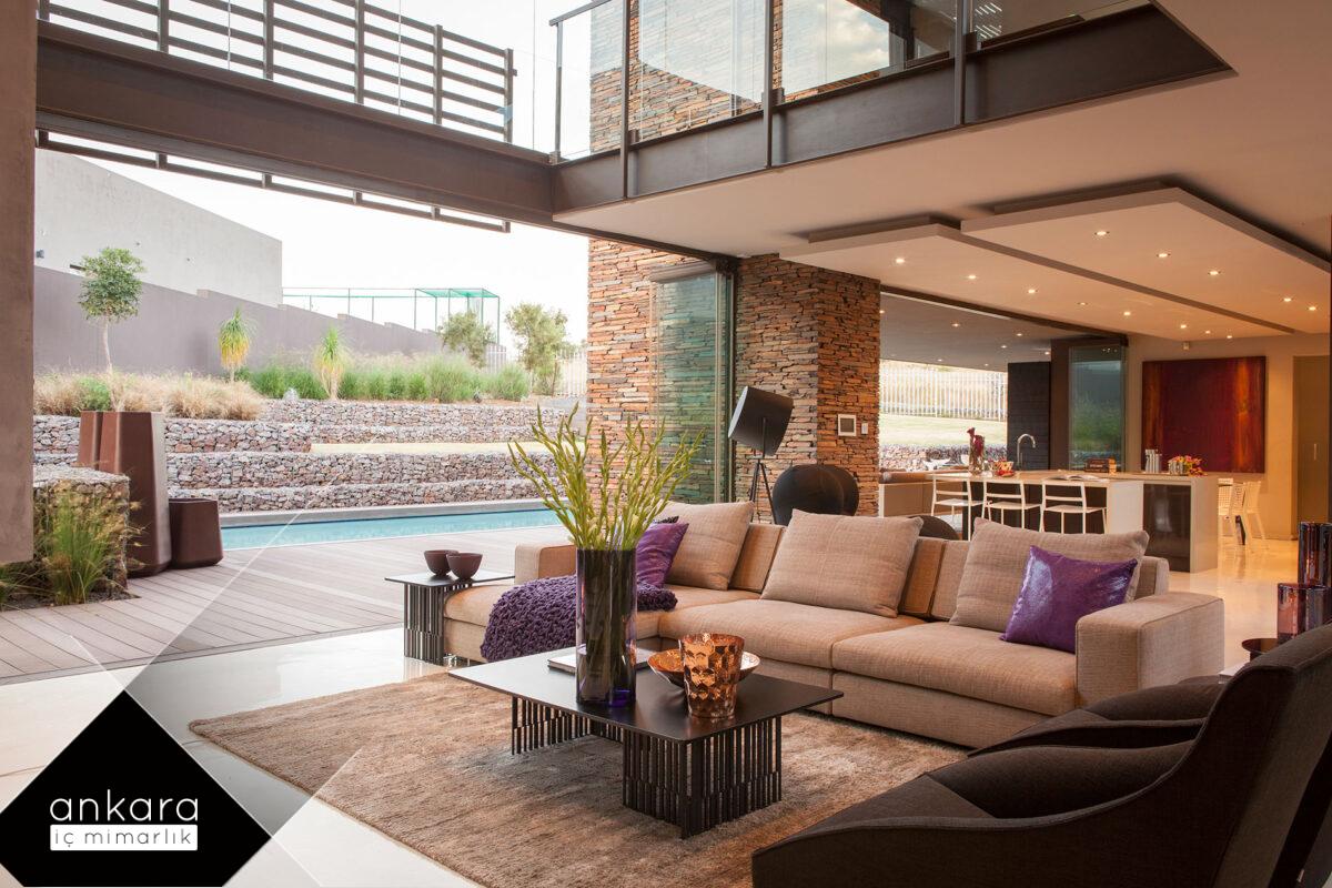 Villa dekorasyonunda modern yaklaşımlar