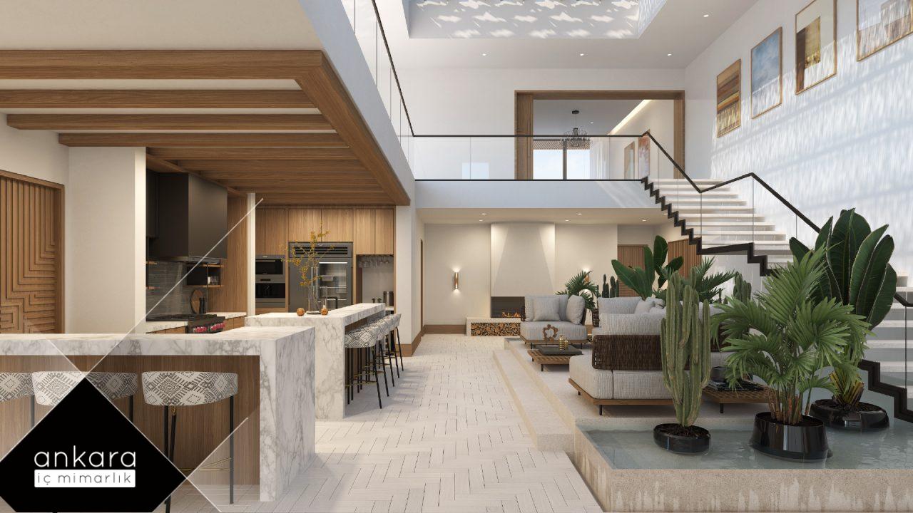 Villa mutfağı tasarımında ipuçları