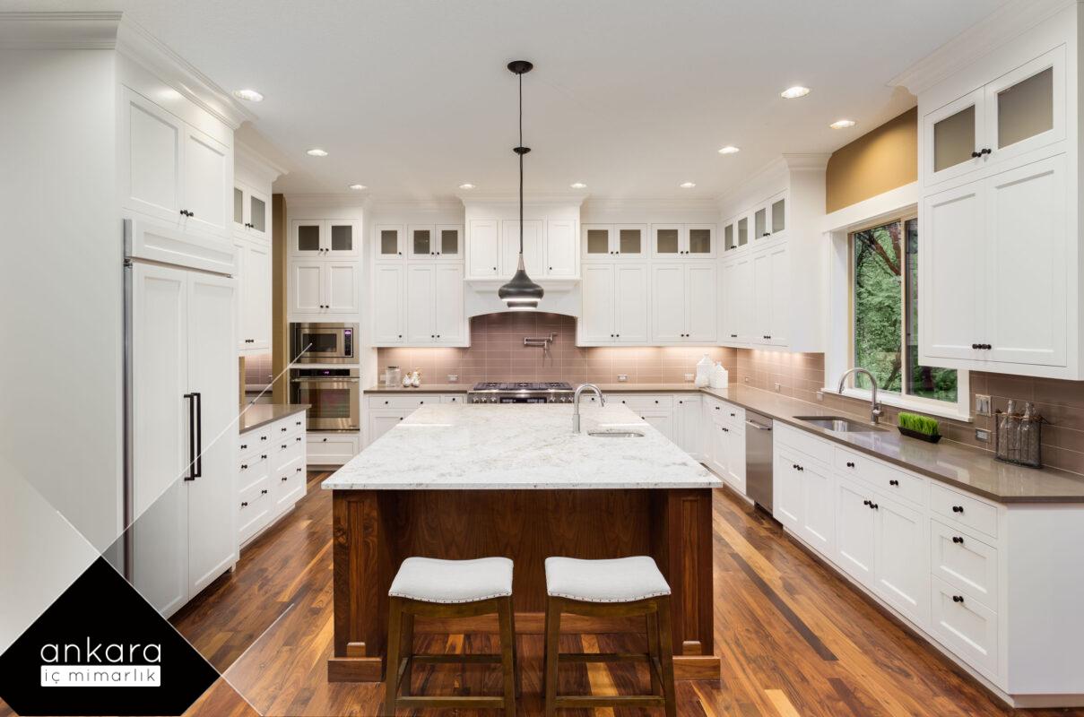 Villa mutfak tasarımında pratik çözümler