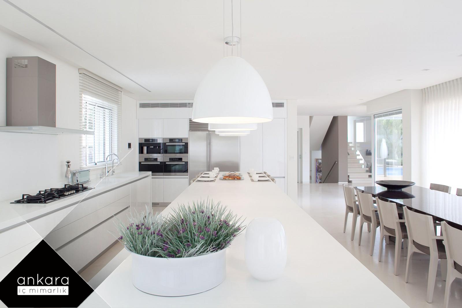 Minimalist Mutfağın Zarafeti: Villa Mutfağına Yalın Dokunuşlar