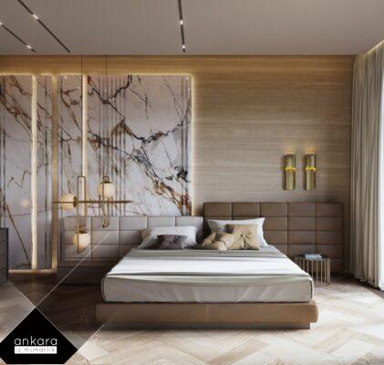 Doğadan İlham: Villa Yatak Odası Tasarımında Doğal Unsurlar 