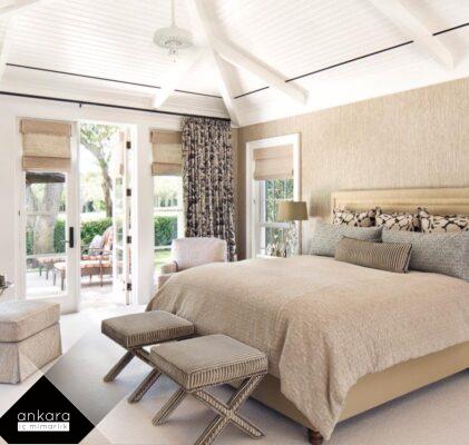 Rahatlık ve Şıklık: Villa Yatak Odası Dekorasyonunda Ana İlkeler