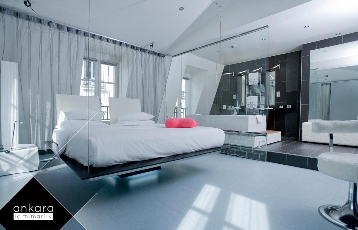 Villa yatak odası dekorasyonunda kendi tarzınızı yaratma