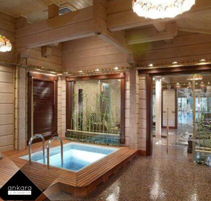 Evde Wellness Deneyimi: Villalarda Sauna ile Kişisel Spa Alanları