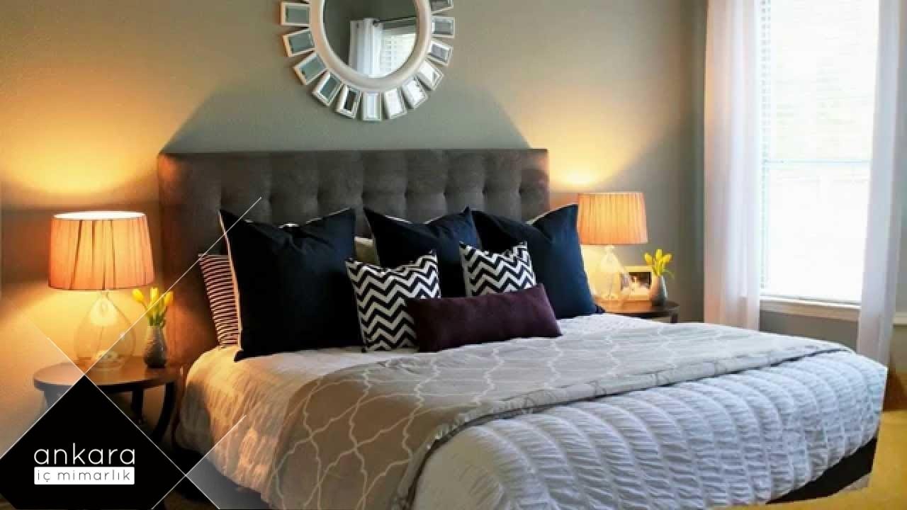 Ebeveyn odası dekorasyonunda yatak başının rolü oldukça