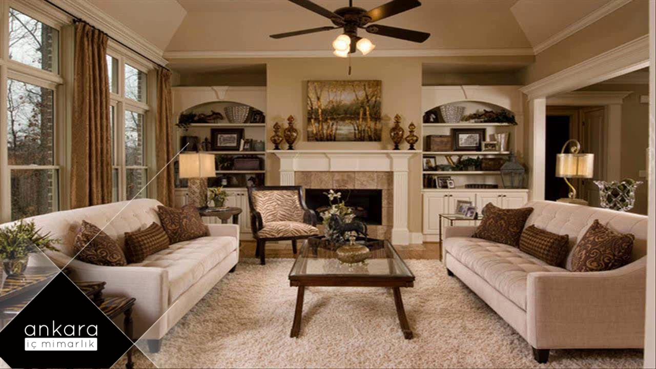 Retro Tarzı Salon İç Mimari Fikirleri