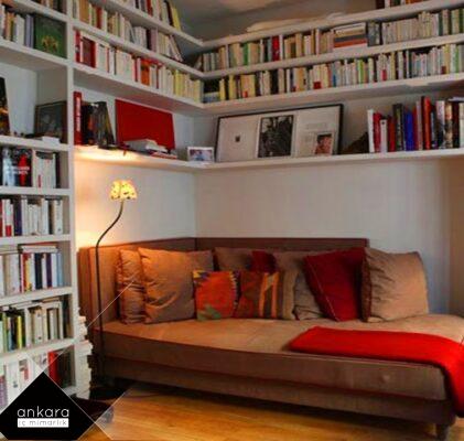 Ev Kütüphanesi Tasarımı: Okuma Köşesi Oluşturma Stratejileri